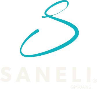logo saneli transparent ecriture beige